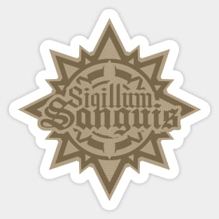 Sigillum Sanguis /emblem_gilt_magnus Sticker